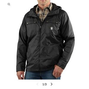 Carhartt Black Raincoat for Men